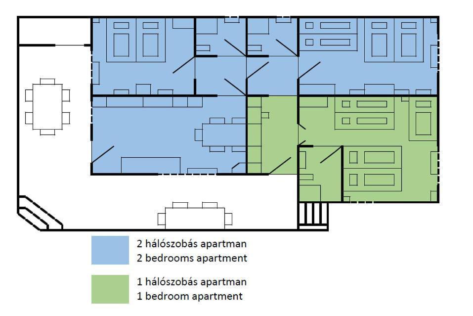 Oerveny Vendeghaz Otel Tiszafüred Dış mekan fotoğraf